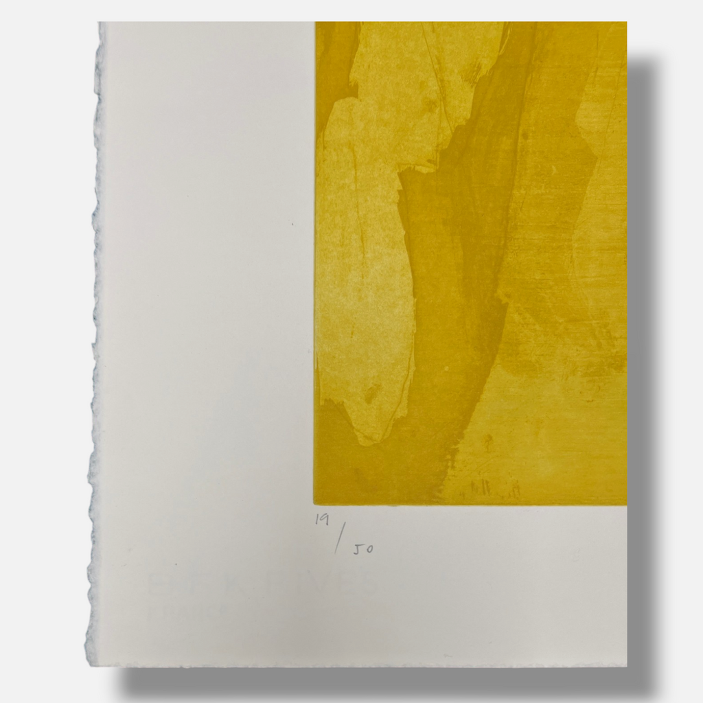 Joaquín Capa Eiriz "Gold Sand" Limited Signed Fine Wall Art Print