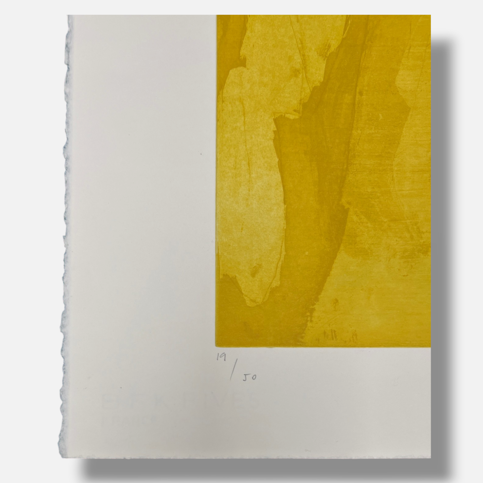 Joaquín Capa Eiriz "Gold Sand" Limited Signed Fine Wall Art Print, 73L x 50W cm