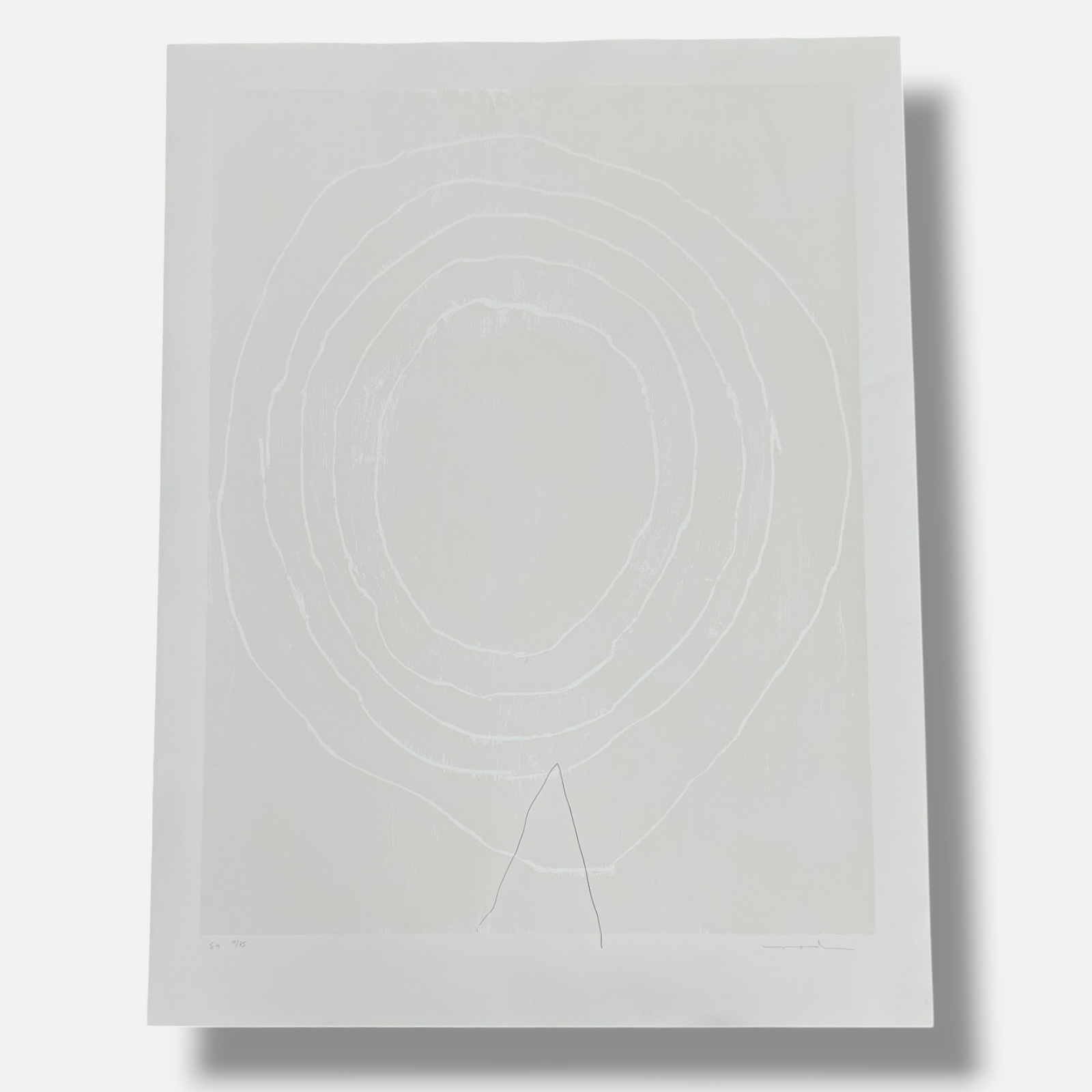 David Israel Pérez Aznar "Cuando Algo Cambia" 2006 Limited Signed Wall Art Print