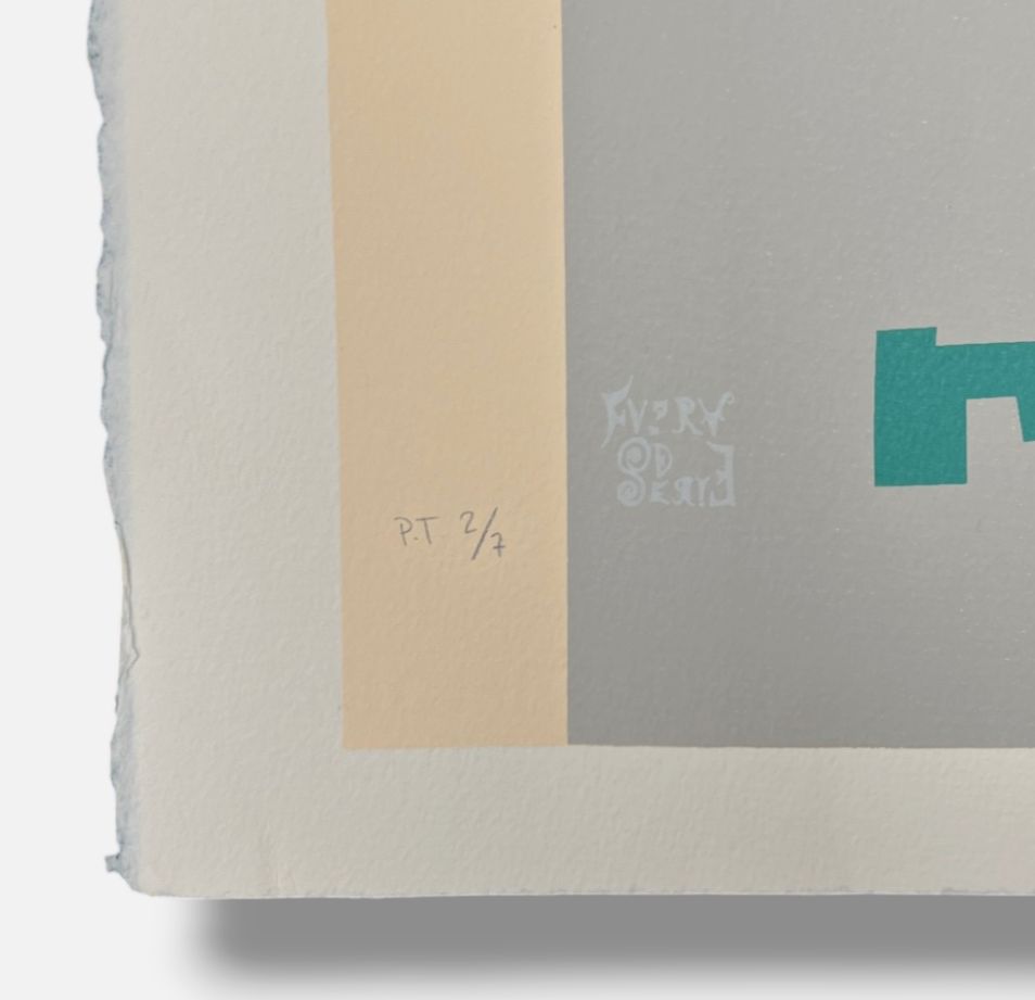 Antonio Lorenzo Carrión "Habitantes del Espacio" P.T. Limited Signed Wall Art