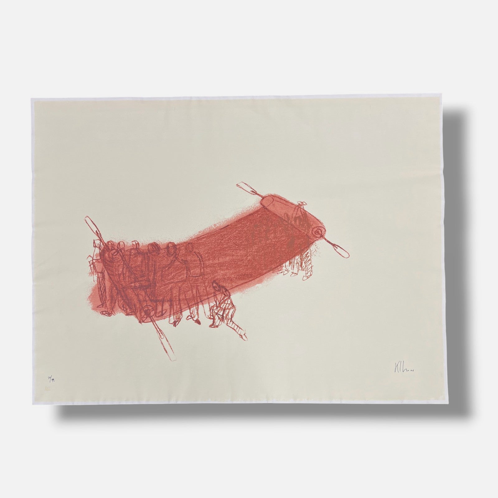 KCHO "El Libro Del Éxodo" P.T. Limited Signed Fine Wall Art Print | 106 x 79 cm