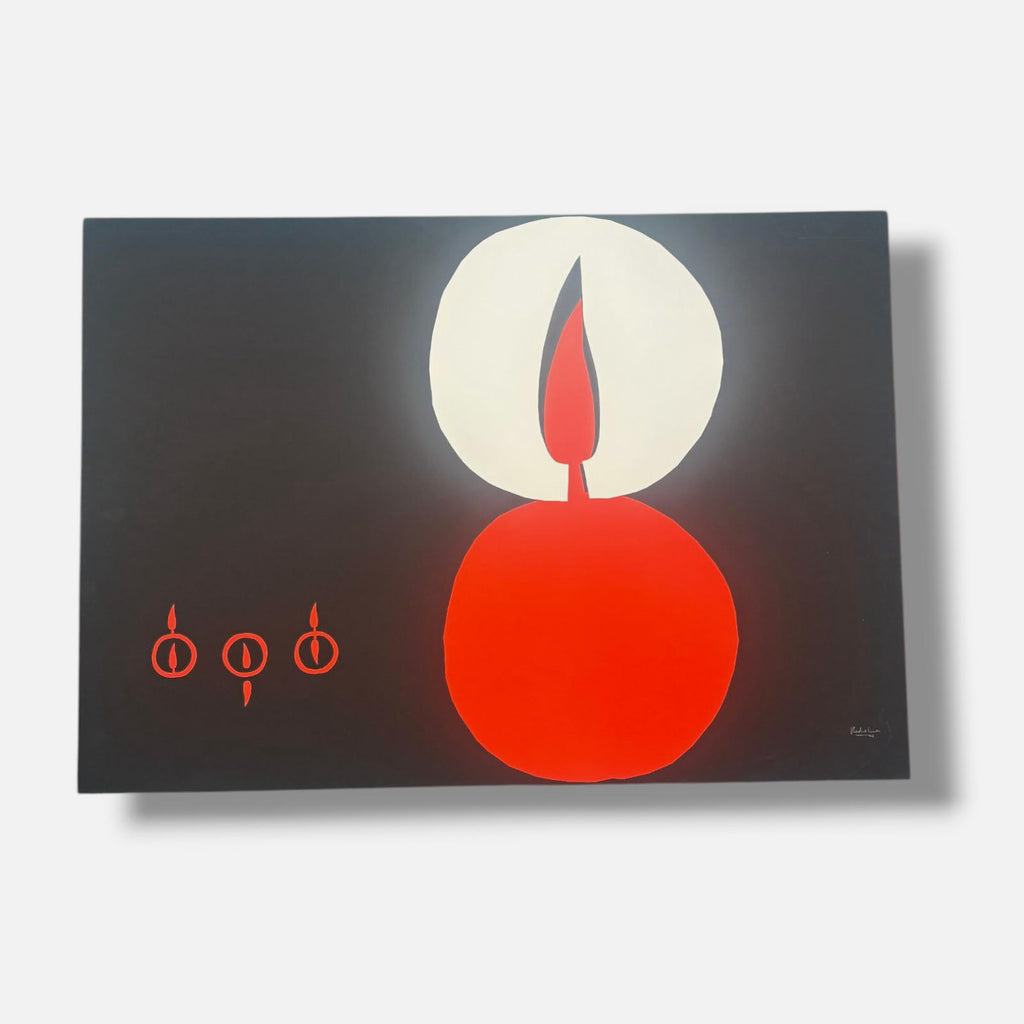 Pedro Oliver Parés "Cipresarte o Pincelarte" 2006 Limited Signed Art 70 x 100 cm