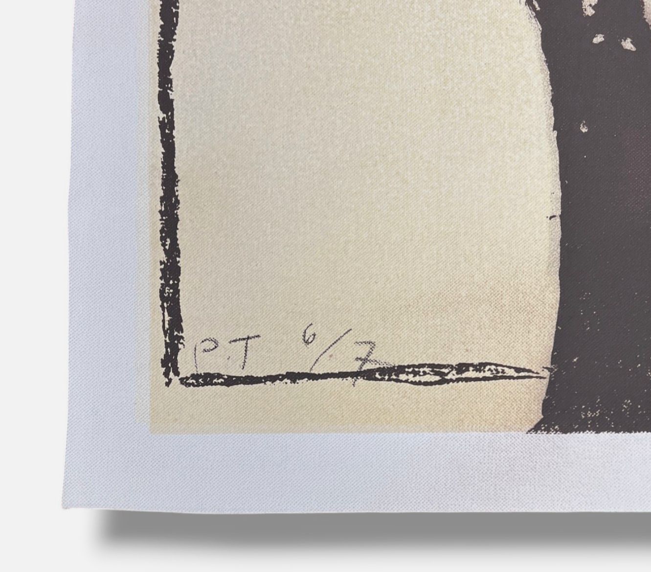 Jordi Alcaraz Tarradas "Viento II" P.T. 2000, Limited Signed Wall Art | 50x70 cm