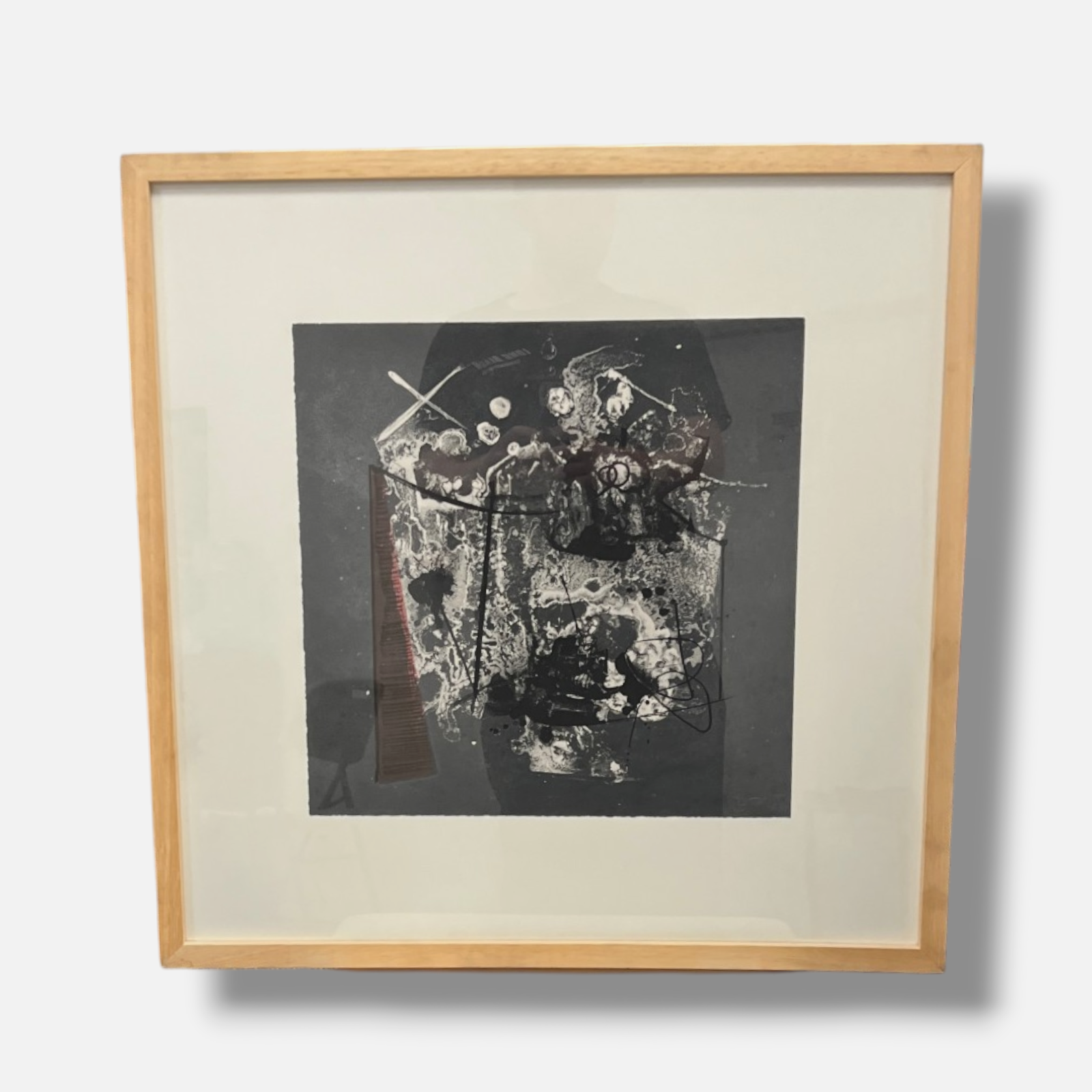 Manuel Felguérez Barra "Para Ti En La Obscuridad." Limited Fine Wall Art Print
