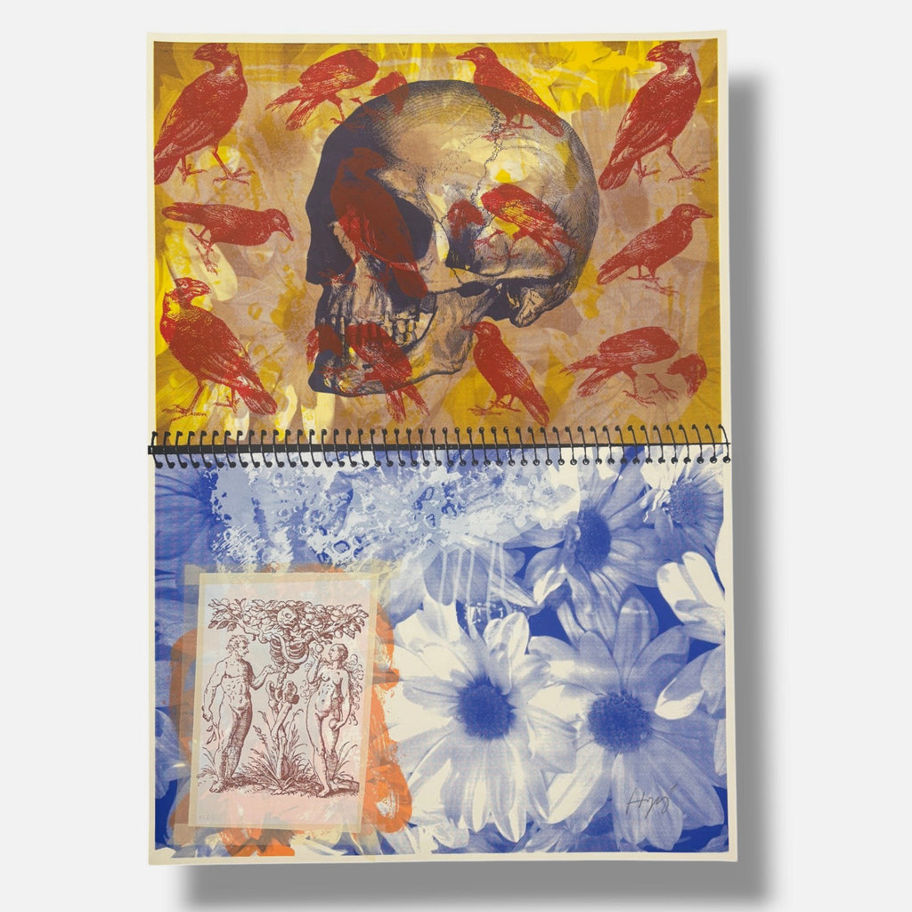 Rodolfo LLopiz Cisneros "Con dios y con el diablo" H.C. 2005 Wall Art 100x70