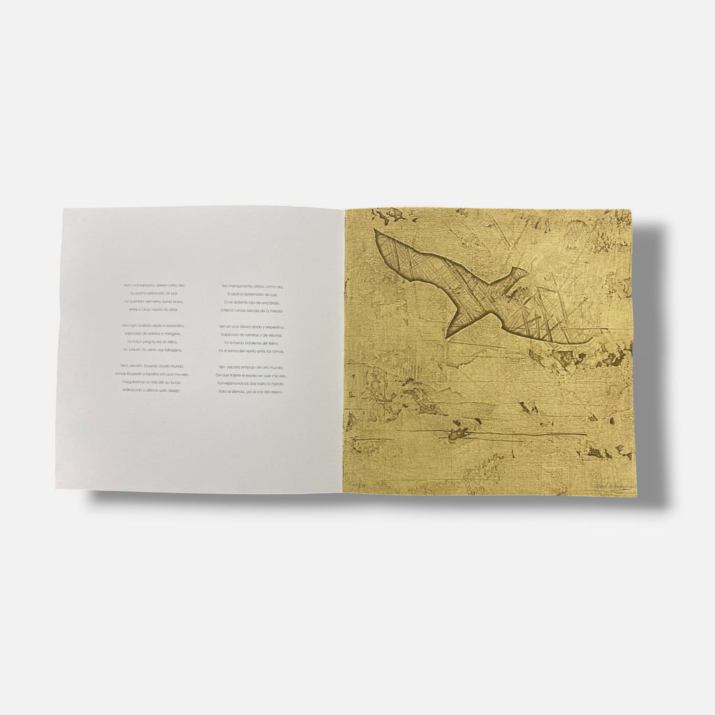 David De Almeida "Poemas Posibles" 2004, 7-Piece Fine Art Poem & Print Set