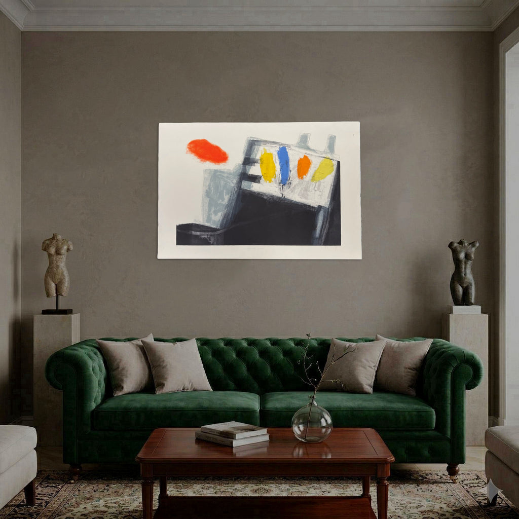 Joaquín Capa Eiriz "Painter's Palette" Limited Signed Fine Wall Art 100 x 70 cm