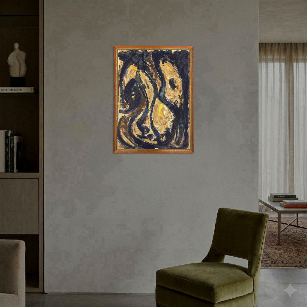 Yolanda Onandia "Autorretrato" 1997, Limited Framed Fine Wall Art