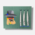 Eduardo Arroyo "Noticias Sin Importancia II" P.E. Limited Signed Fine Art Print