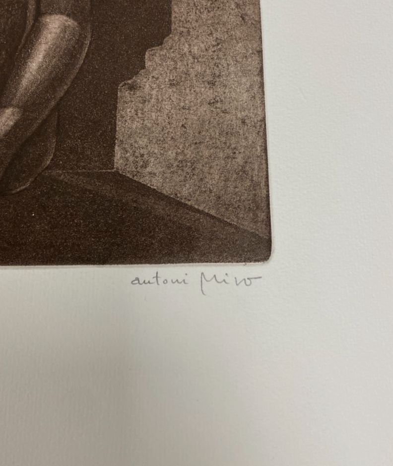 Antoni Miró Bravo "Esperança" Fine Wall Art | 15 x 21"