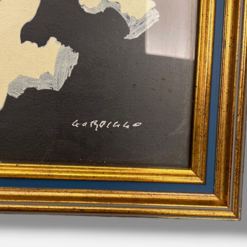 Luis Gordillo "Casi Cabeza" 1996 Limited Signed Fine Wall Art Print