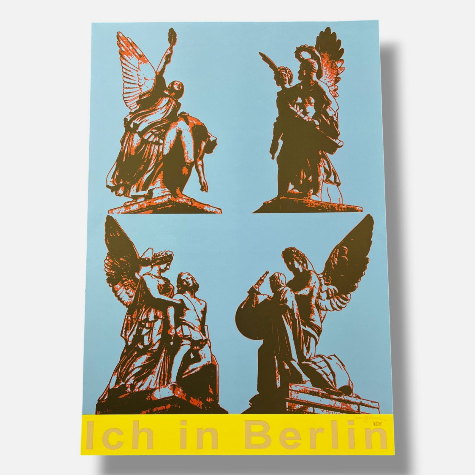 Jovan Balov "Ich In Berlin I" 2005 Limited Signed Wall Art Print | 70 x 100 cm
