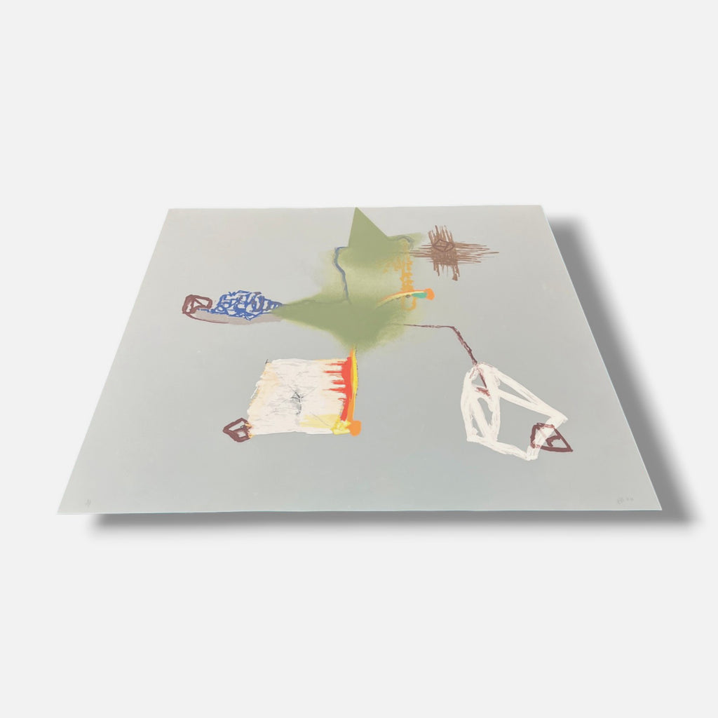 Isabel Martínez Rubio "Saliendo Del Miedo" H.C. Limited Signed Wall Art, 80x80cm