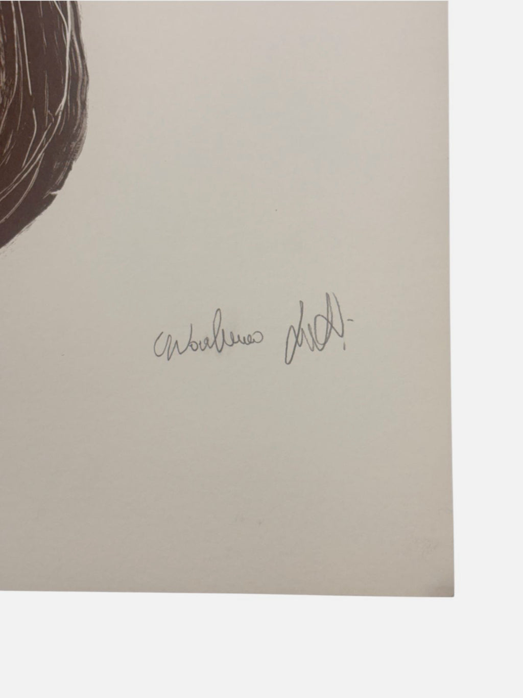 Massimiliano Frumenti "Non mi Manca Niente" P.T. Limited Signed Wall Art, 100x70
