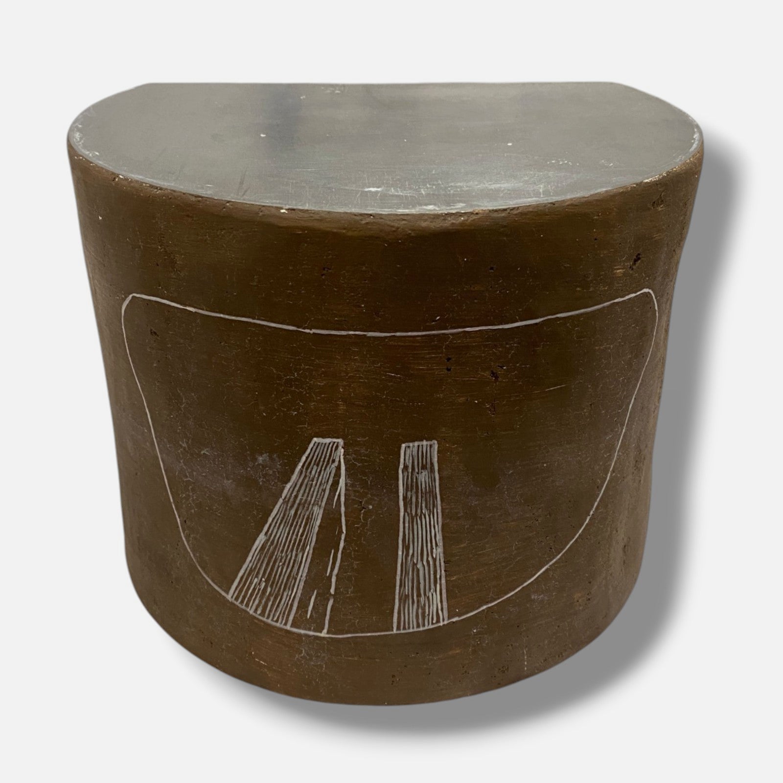 Lluís Lleó "Pocket Like V" 2005, Painted Fine Artwork | 15.5 x 14.7 x 19 cm