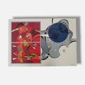 Luis Arias Vera "Silencio Y Cosmos (Azul)" 2003 H.C Limited Signed Wall Art