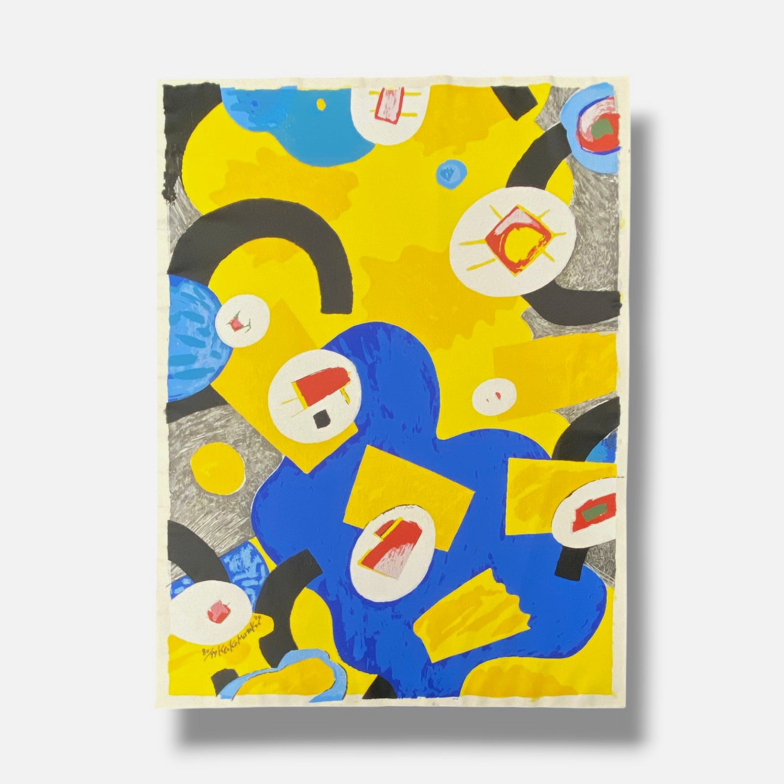 Keiko Mataki "Agua Luna II" 2004 Limited Signed Wall Art Print | 100 x 73 cm