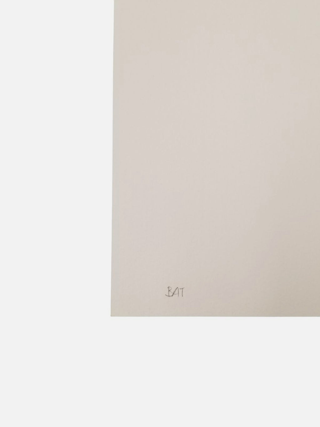 Jorge Martínez Caamaño "Sin Titulo II" B.A.T. Limited Signed Fine Wall Art Print
