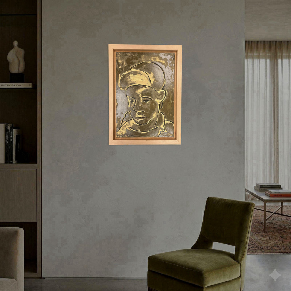Joan Bennàssar "Joven en Noviembre" 1998 Limited Signed Fine Wall Art