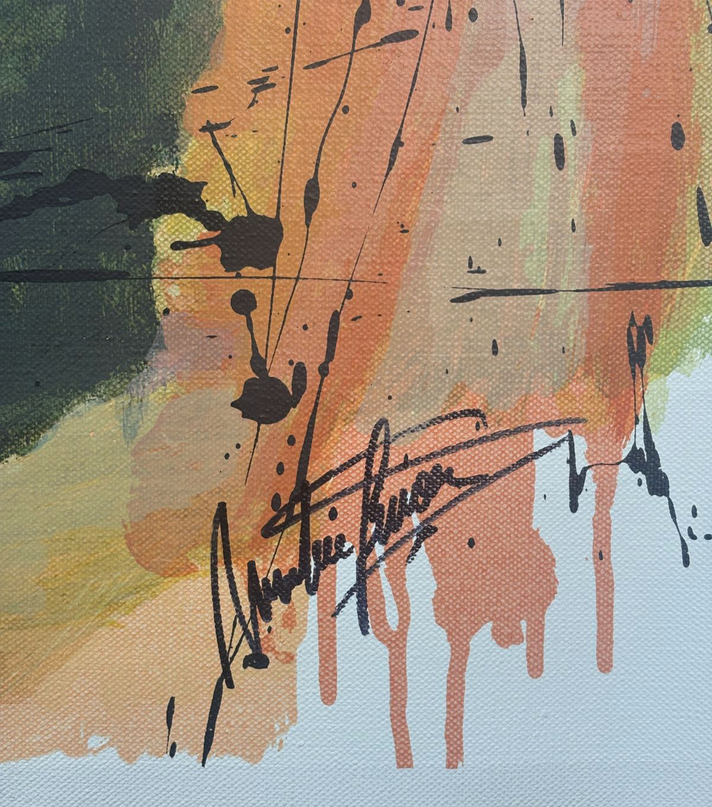Martín Simón "Bilbora" P.T. 2002 Limited Signed Fine Wall Art Print, 63Lx103W cm