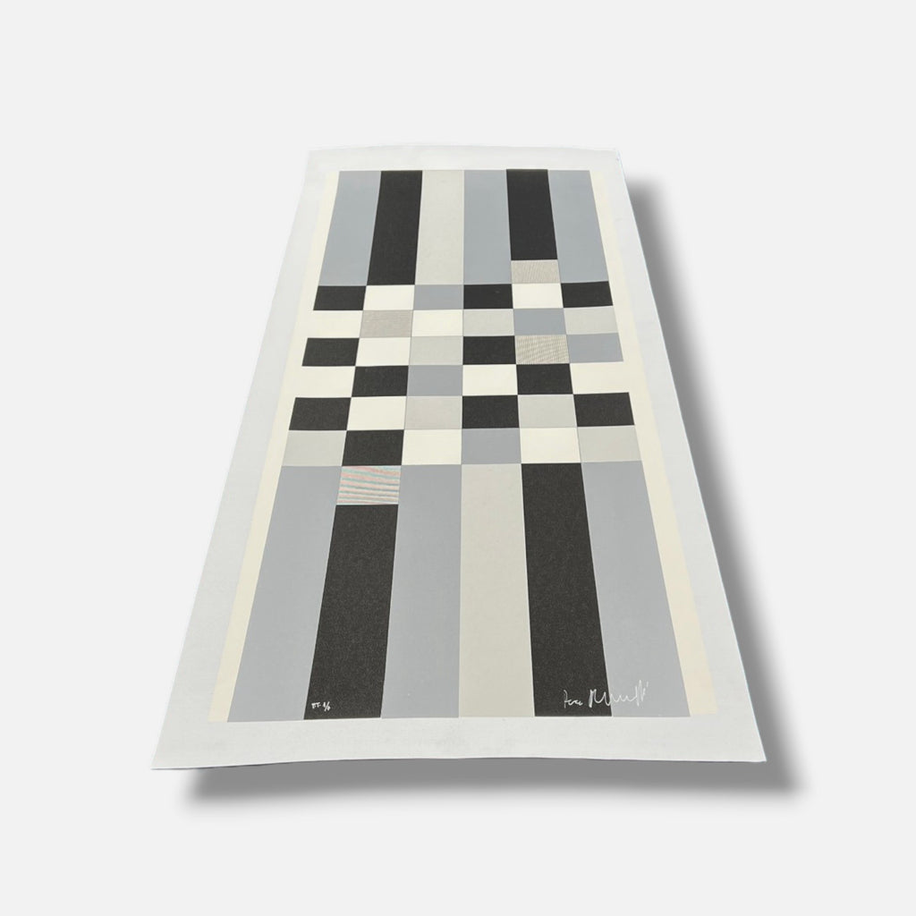 Fco. González Almengló "Oh! Malevich" P.T. 2000 Limited Signed Wall Art 115x42cm