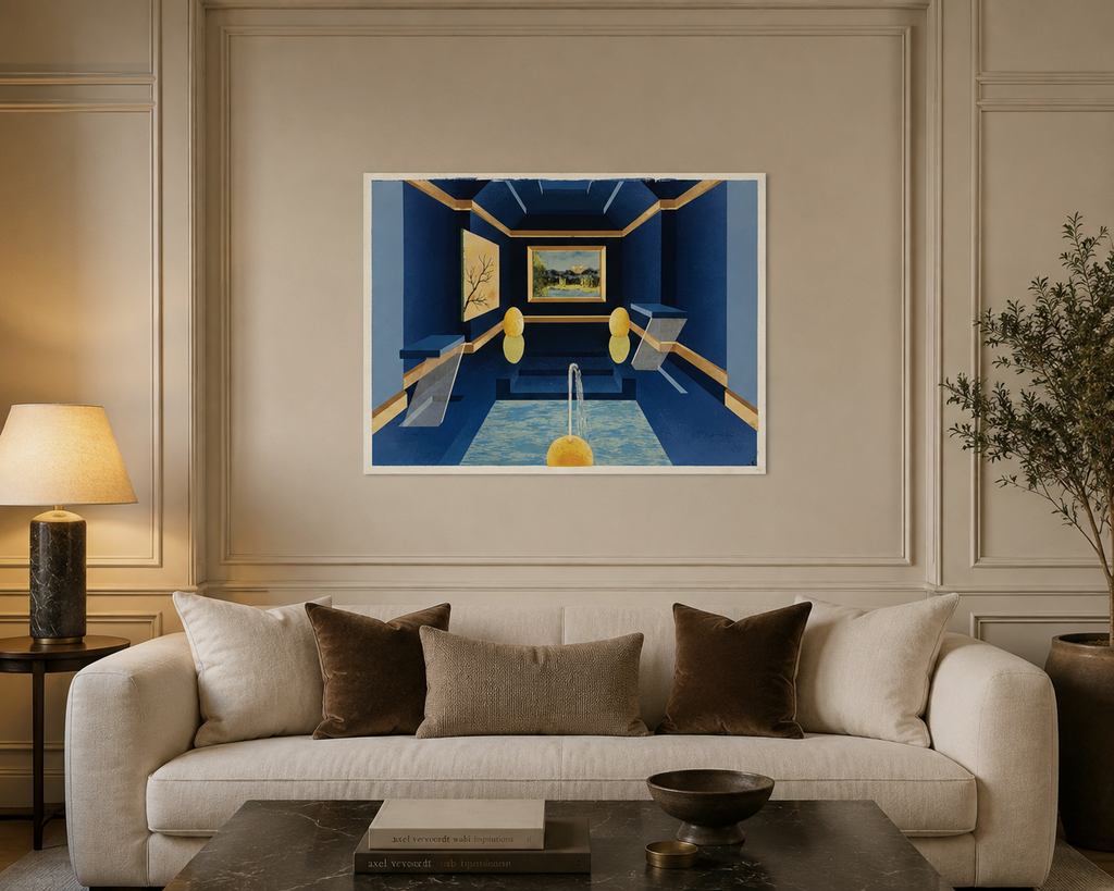 Félix Ferreras "Cristina" P.T. 1998 Limited Signed Canvas Fine Wall Art, 54Lx73W