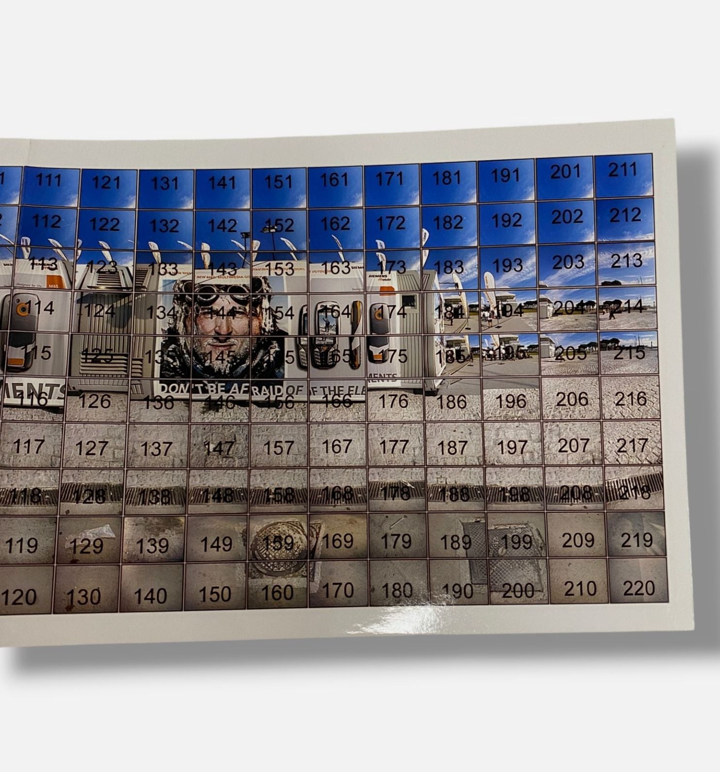 Jesús Micó "Caseta Promocional De Telefonía..." 220-Piece Photo Mural Art Set