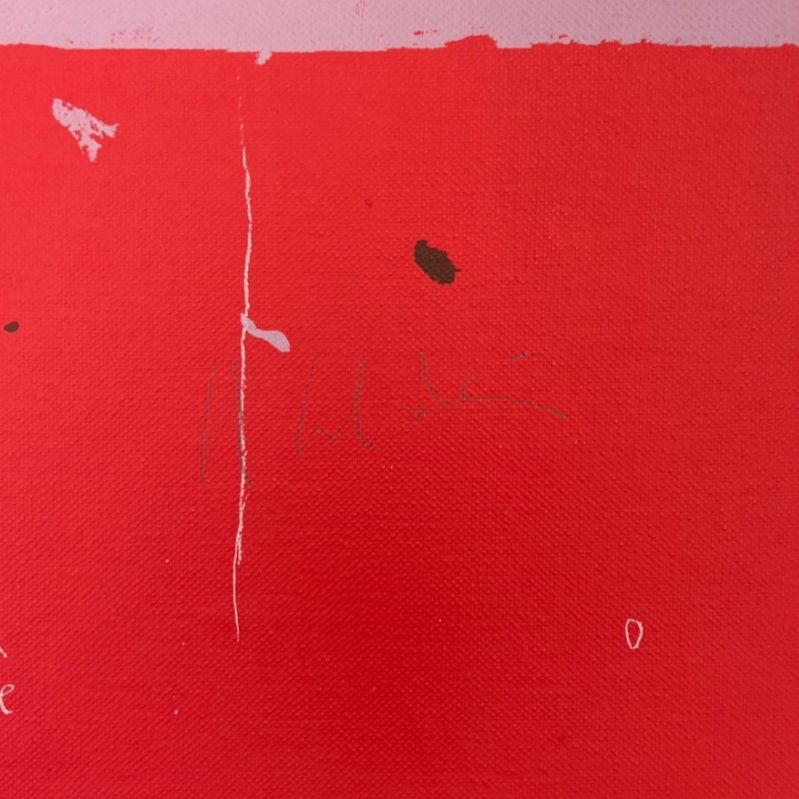 Fernando Sánchez Calderón "Albero Cuore(Roja)" Limited Signed Wall Art