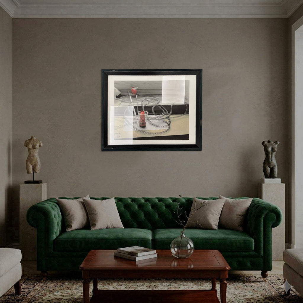 Monika Brandmeier "Spirale" 2004 Limited Signed Wall Art Print, 87L x 70W cm