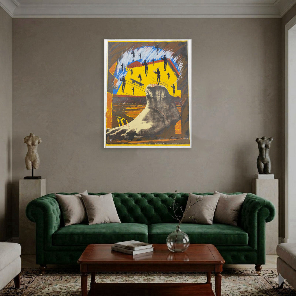 Aldo Menendez "Pie De Rey" P.T. 2002 Limited Signed Fine Wall Art | 102 x 79 cm