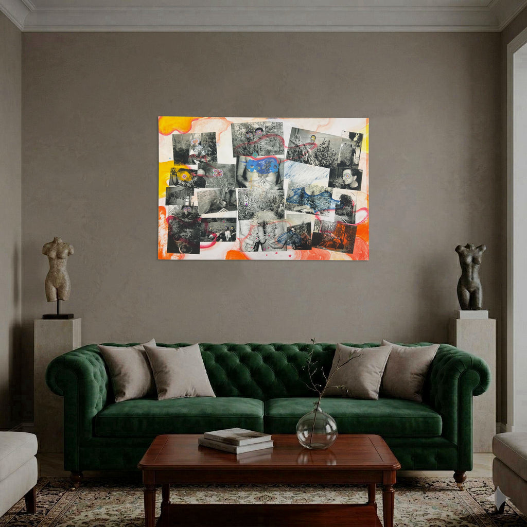 Federico Guzmán "Santa Ma Fostenica" H.C. 2005 Limited Signed Fine Wall Art