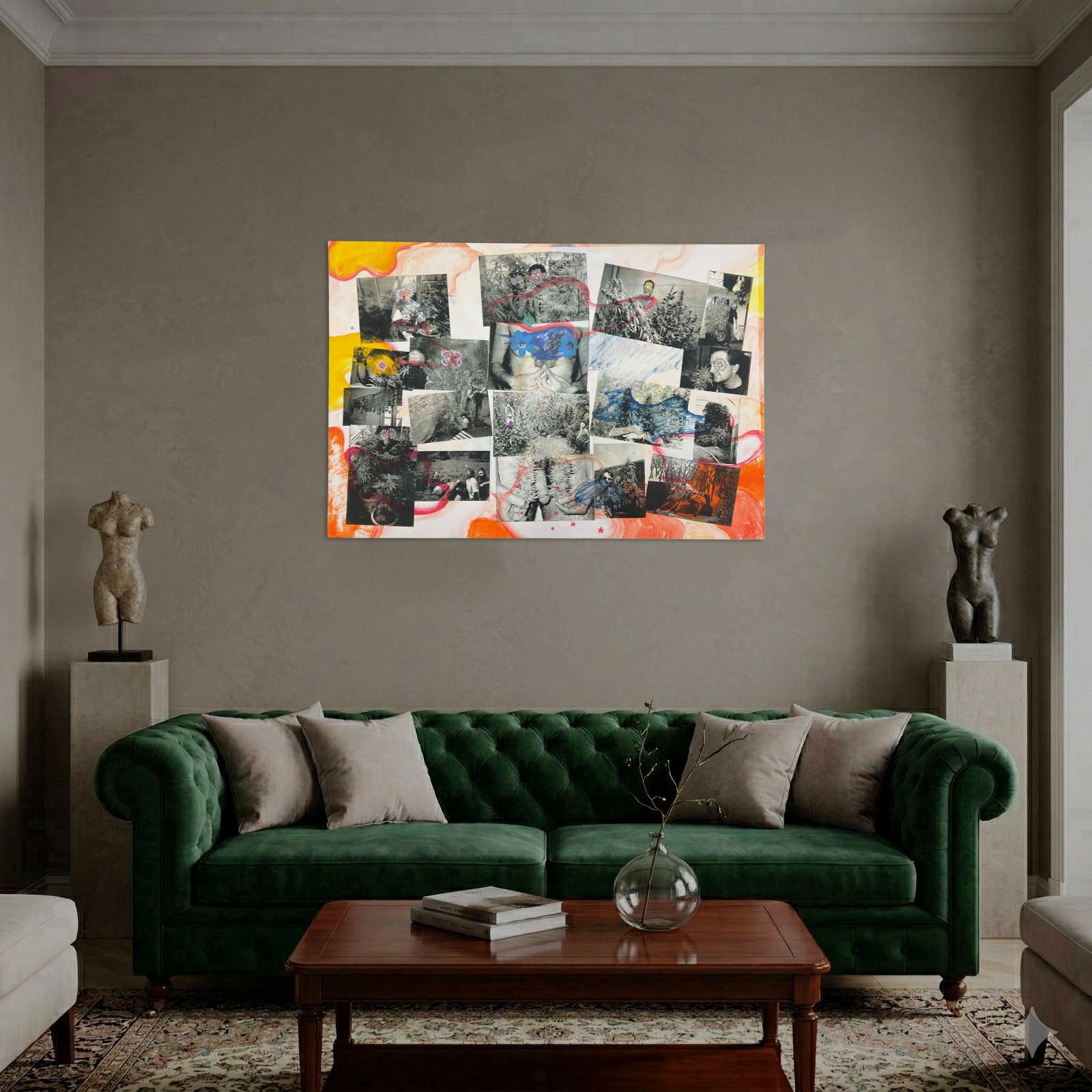 Federico Guzmán "Santa Ma Fostenica" H.C. 2005 Limited Signed Fine Wall Art