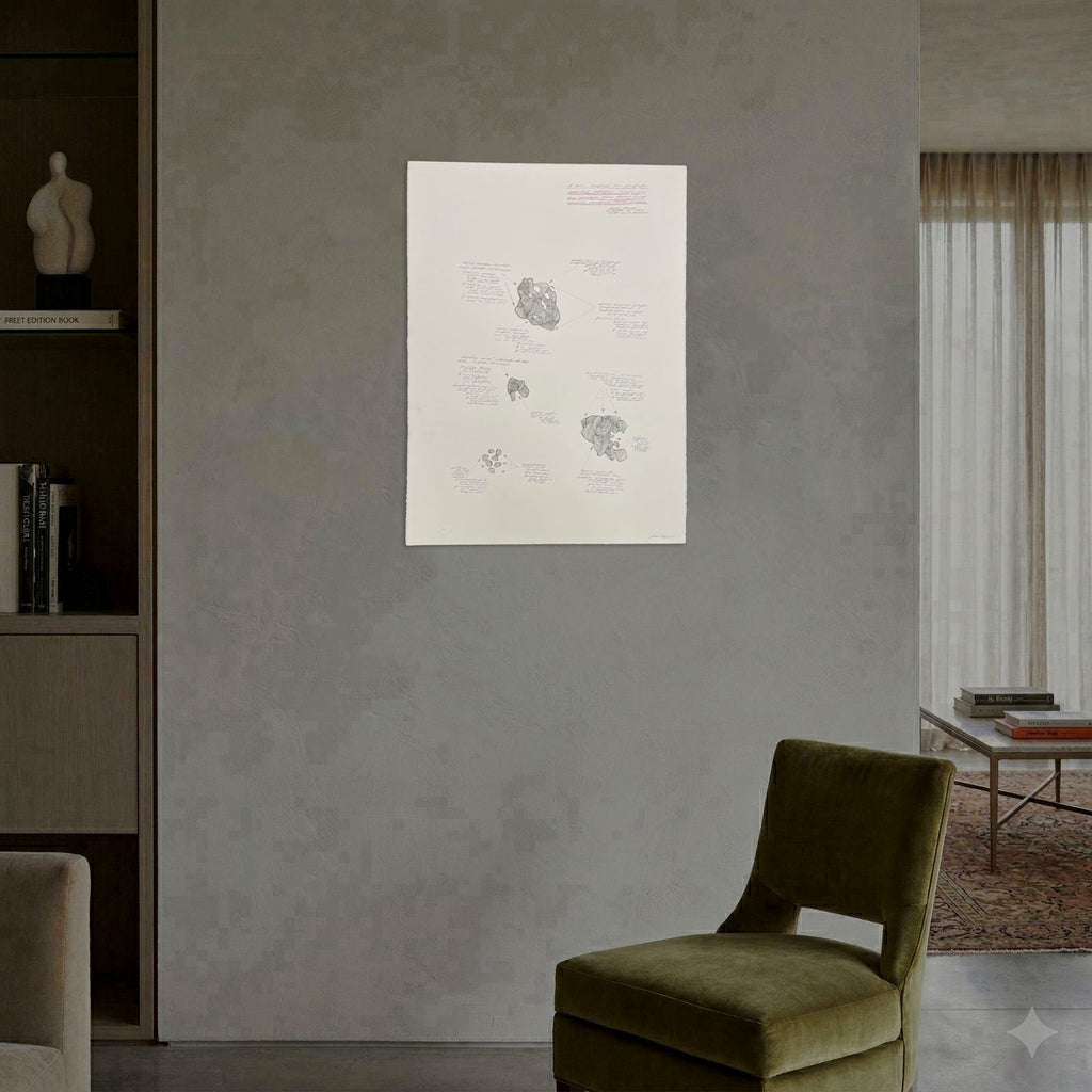 Tamara Zaitseva "Estudio Para Un Sueno III" P.T. Limited Signed Fine Wall Art