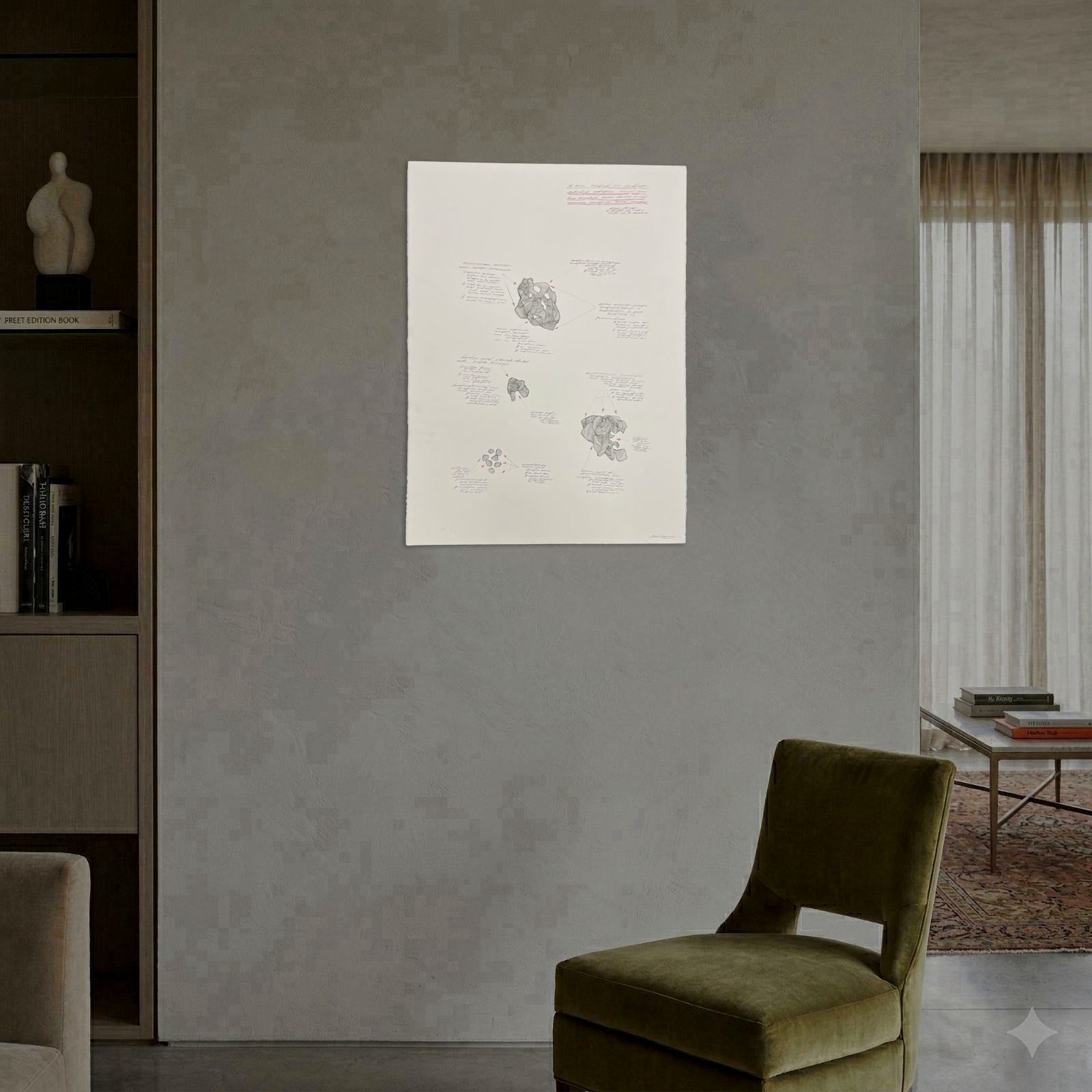 Tamara Zaitseva "Estudio Para Un Sueno III" 2004, Limited Signed Fine Wall Art