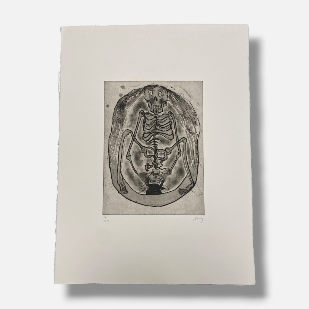 Sergio Hernández "Sueño De La Muerte" 9-Piece Fine Wall Art Set | 11.6 x 15.6 in