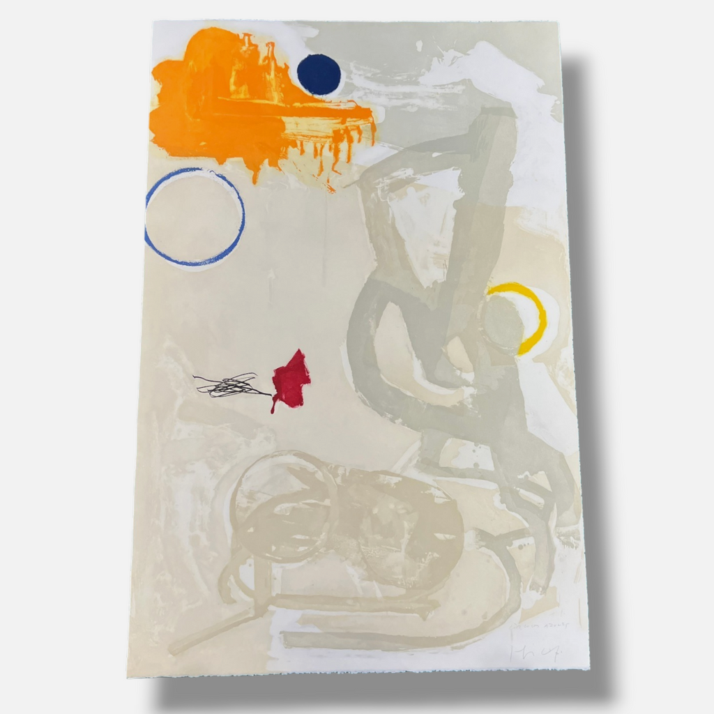 Joaquín Capa Eiriz "Circulos Azulas" 2004, Limited Signed Fine Wall Art Print
