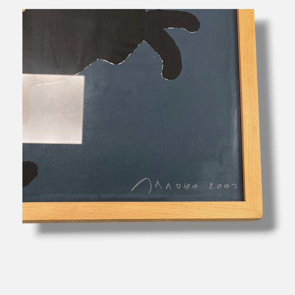 Eduardo Arroyo "La Ciudad de Los Sentidos I" Limited Signed Wall Art, 160x46 cm