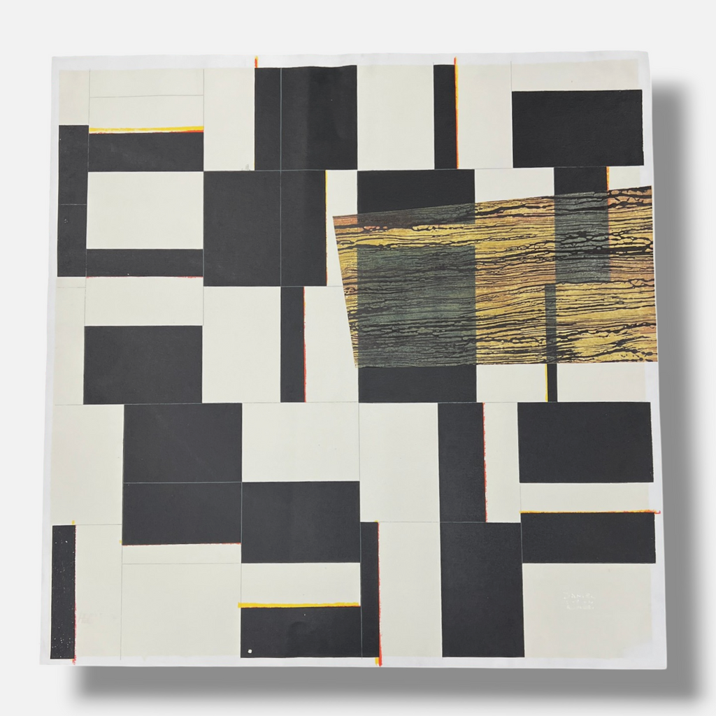 Daniel Lupion Romero "S/T" P.T. 2001 Limited Signed Fine Wall Art, 71x71 cm