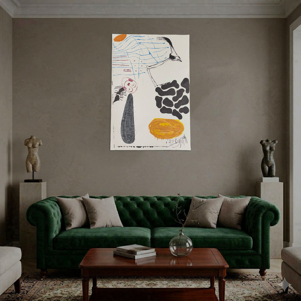 Javier Pagola "Pajaro" E.U. 2004, Limited Signed Fine Wall Art Print