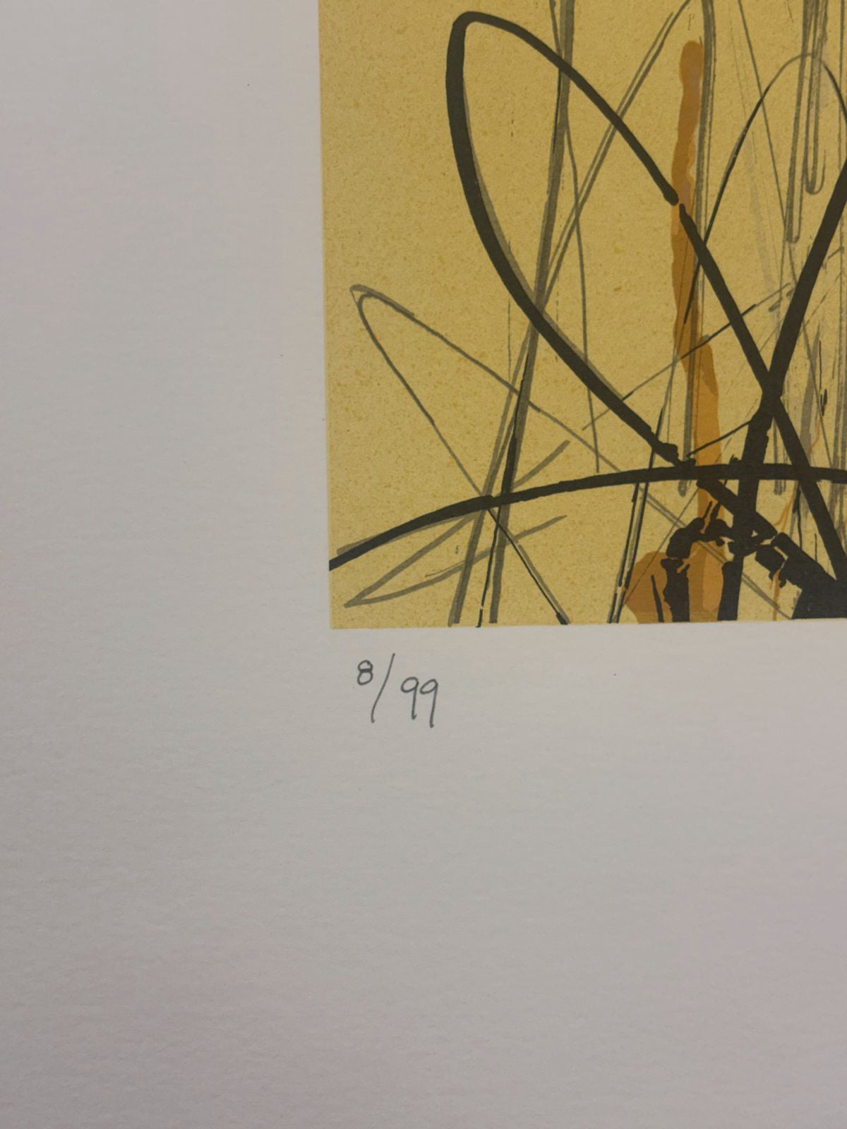 Carlos de Paz Simón "Series Sus Ruidos VII" 2006 Limited Signed Wall Art 70Lx70W