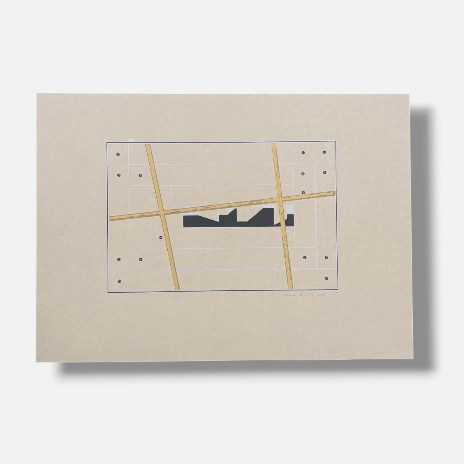 Wanda Pimentel De Carvalho "Involucro II" P.T. Signed Limited Wall Art Print