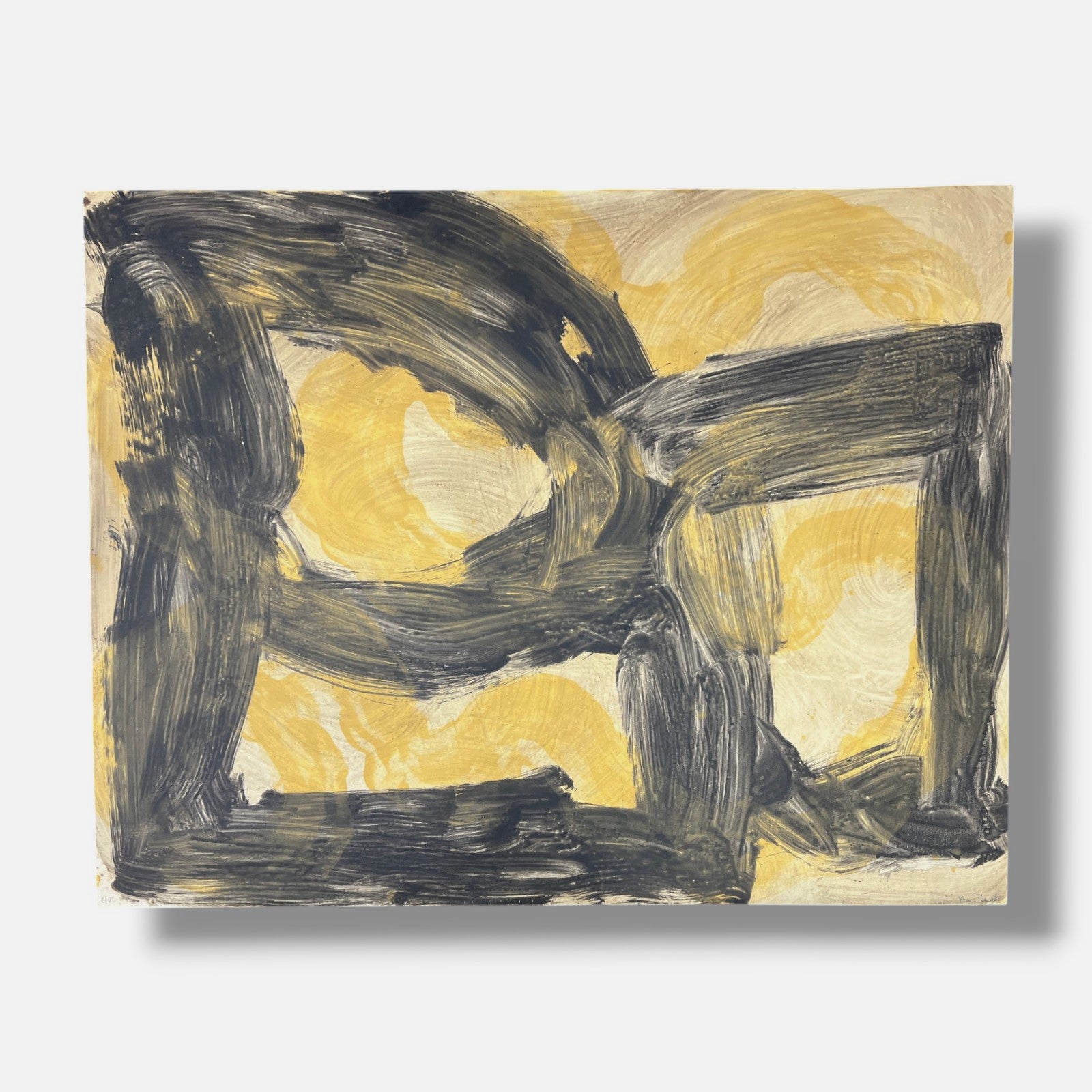 Ramón Canet Font "Sin Titulo II" E/U 2004 Limited Signed Wall Art, 100 x 128 cm