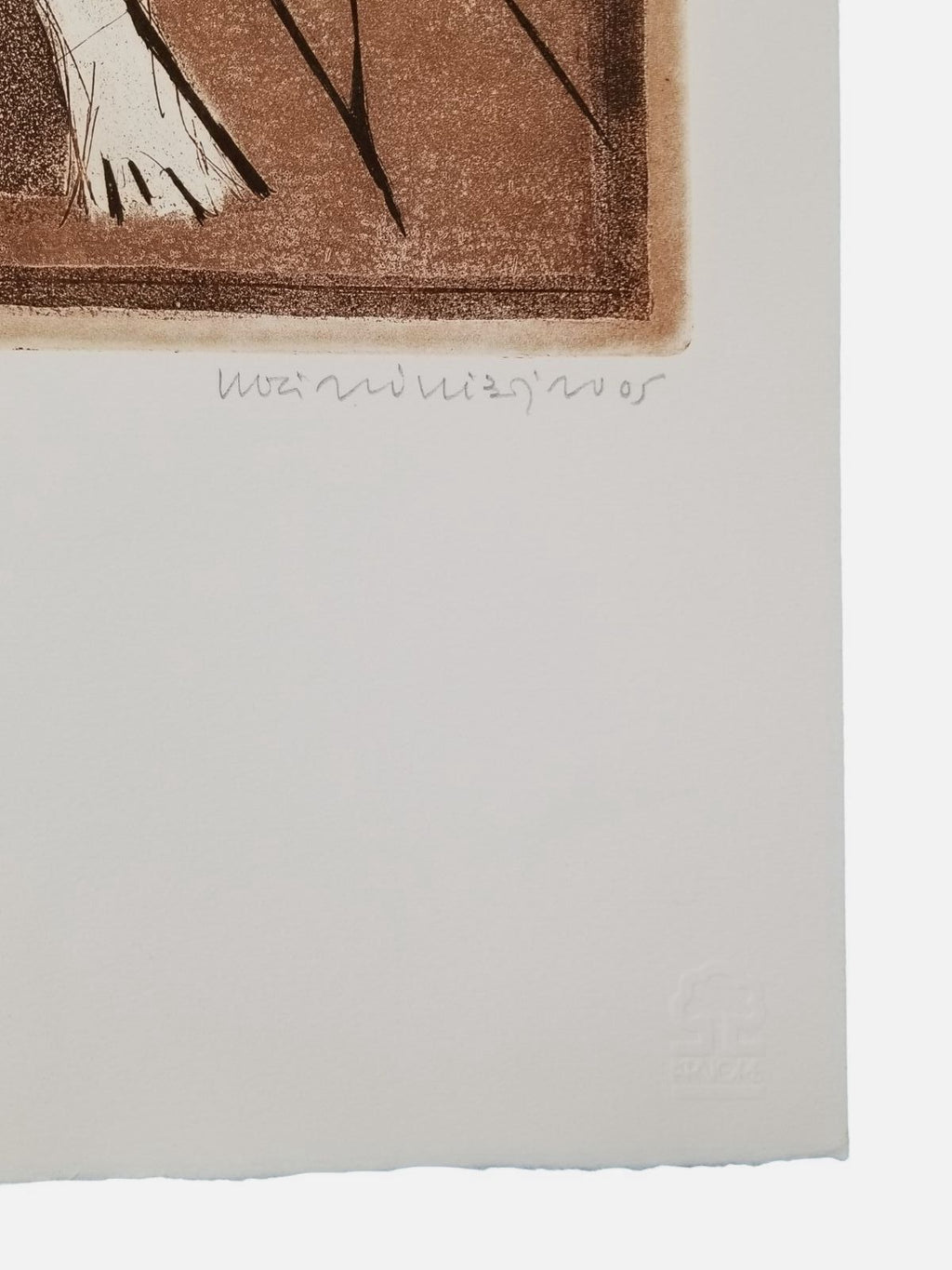 Rogeiro Ribeiro "Dor" 2006 Signed Limited Fine Wall Art Print