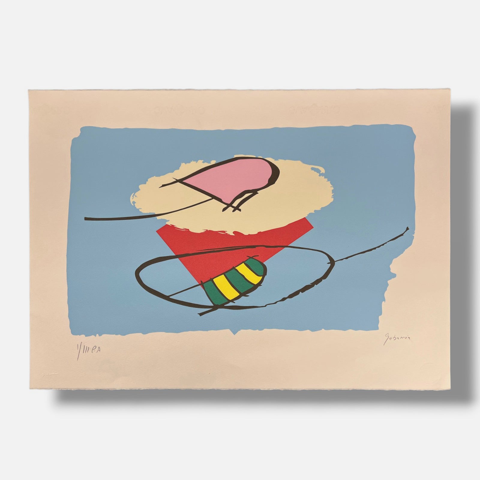 Cristóbal Gabarrón Betegón "Colección Print" P.A. Limited Signed Wall Art Set