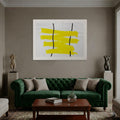 Agustín Ibarrola "Amerillo" P.T. 2001 Limited Signed Wall Art | 72 x 100 cm