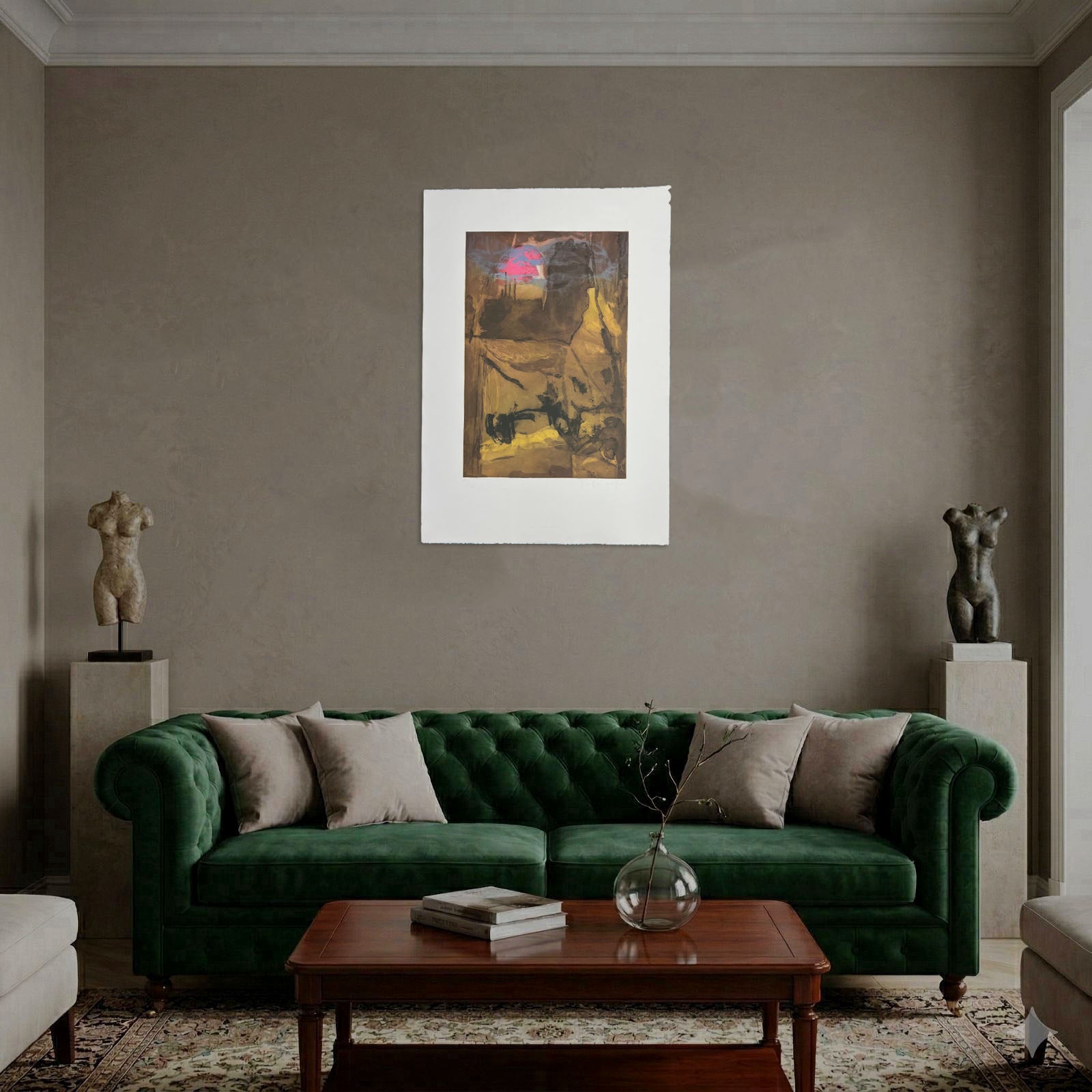Joaquín Capa Eiriz "Geometria Siena" Limited Signed Fine Wall Art Print
