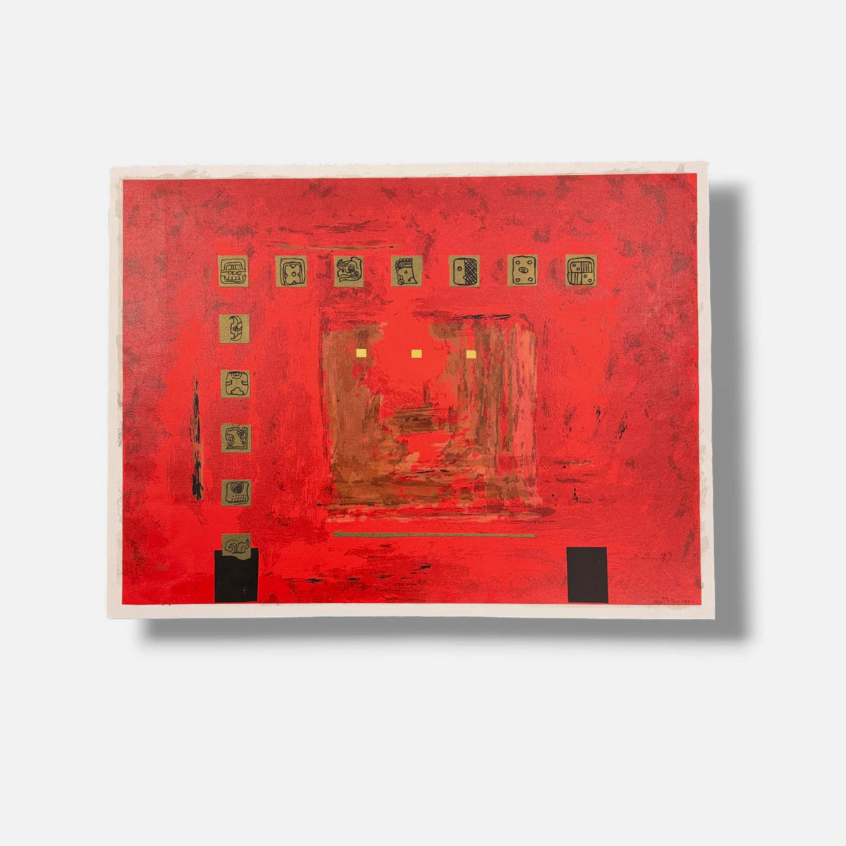 Jaime Montserrat "Relatos" /75 1998 Signed Limited Unframed Fine Wall Art 59x79