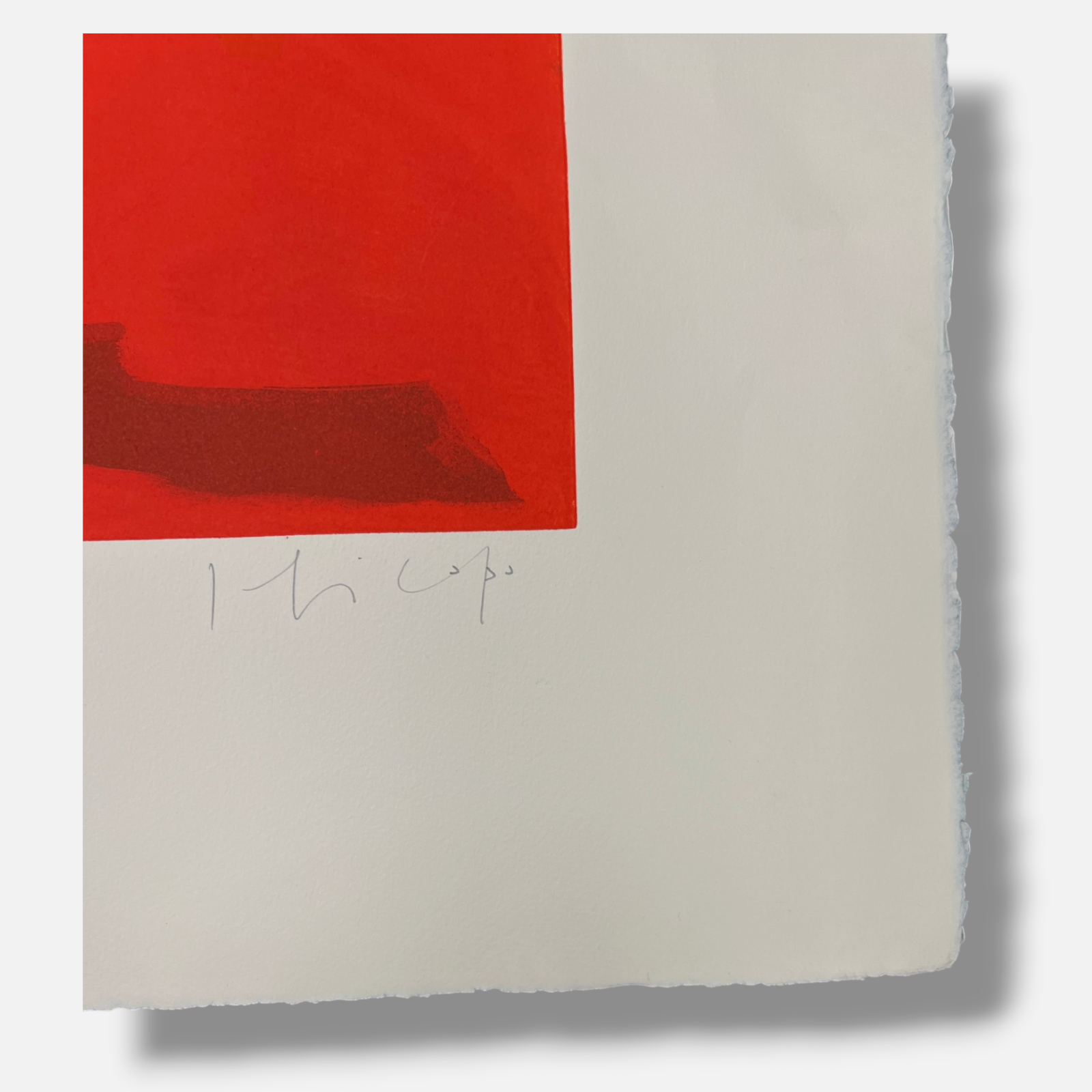 Joaquín Capa Eiriz "Black & Red" 1999 Limited Signed Fine Wall Art Print