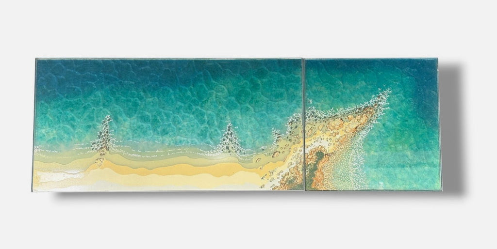 Henry Ramirez "Meu mar de dua-vidas" 2003 Limited Framed Fine Wall Art 40x180 cm