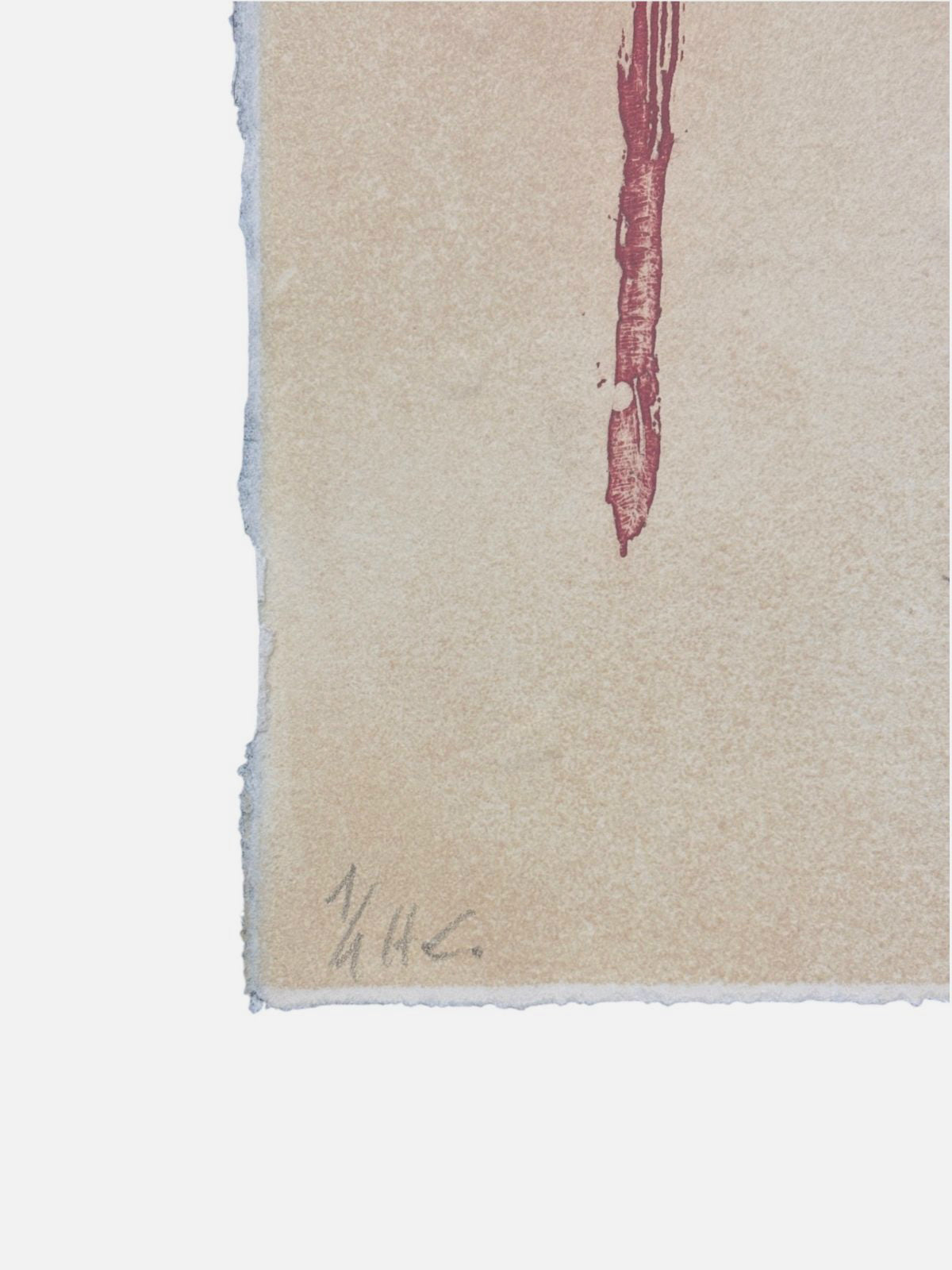 Albert Ràfols-Casamada "Pesca" H.C. 2004 Limited Signed Wall Art Print 50 x 65cm
